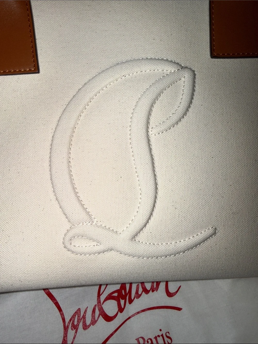 Christian Louboutin by my side Tote Bag
